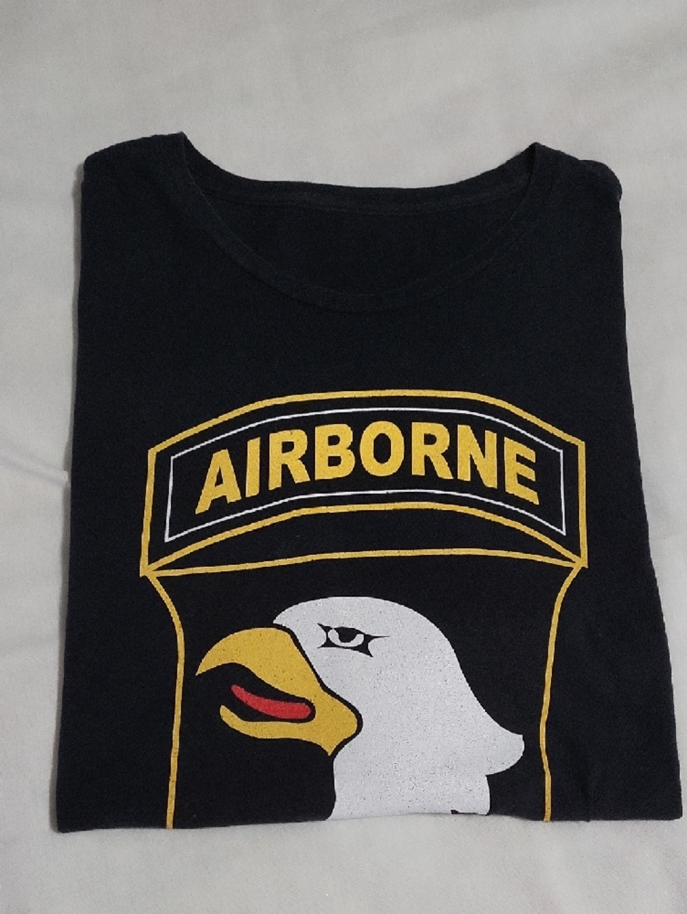 Men's Shirt US ARMY 101st Airborne Division Eagle Graphic #1387